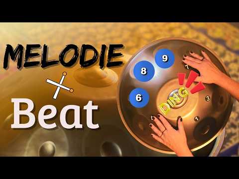 So bekommst Du sofort einen Beat zu deiner Handpan Melodie!