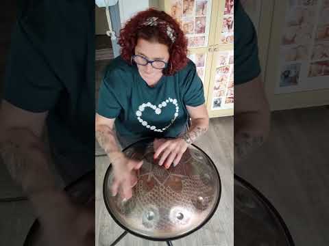 Marjorie Courtiau - HANDPAN Musique Zen / WHITE MOON FULL