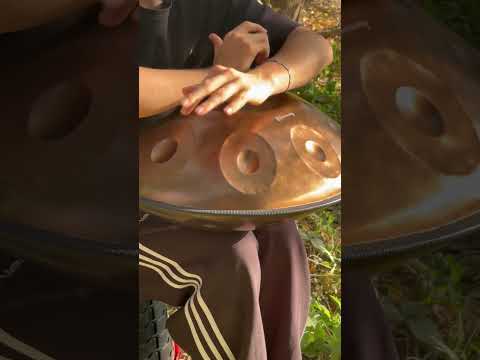 Dancing on rhythms with this awesome G2 minor from @Harmony_Handpan  🧡✨