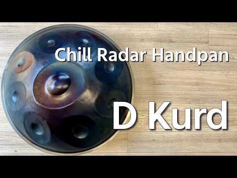 【ハンドパン販売】Chill Radar Handpan /  D Kurd 試奏1