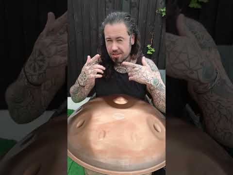 FAST or slow on a e saybe handpan? #energy #handpan #soundbath #healingjourney