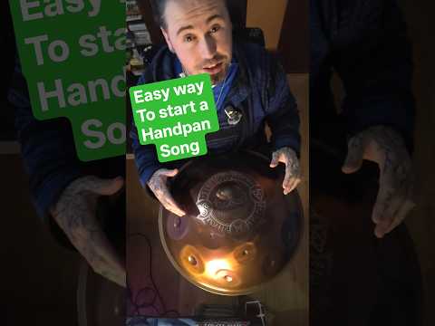 easy way to make a song on the handpan #handpan #song