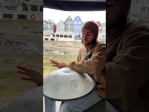 BeatRise White Handpan - D Kurd 9 - Marius #shorts