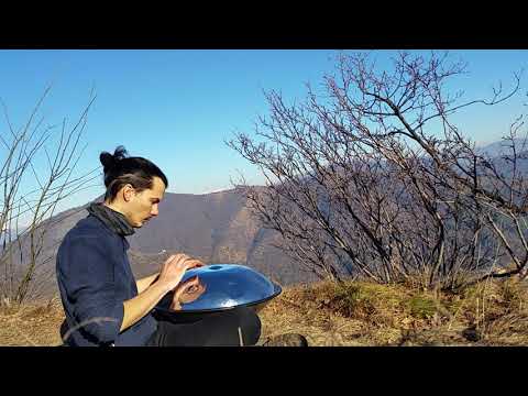 Handpan D minor Sonidodemano at Sacro monte.