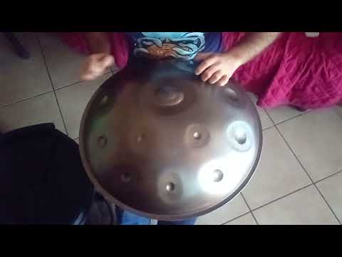 Drum'n bass composition on Meraki F low Pygmy handpan