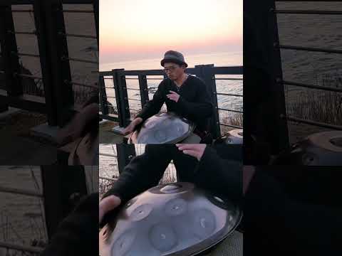 「癒音Ⅴ 霞 -YUON-」恋人岬の夕凪12 Hiroyukeeeeee handpan #meditationmusic #癒音yuon