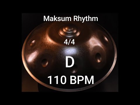 Maksum Base rítmica 4/4 Handpan (D) 110 bpm
