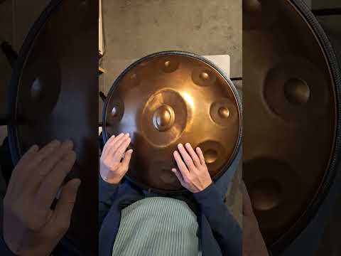 Easy-to-learn Handpan Compositons: A Simple Melody (Kurd Scale) #shorts