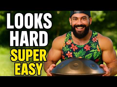Easy Handpan Song That Sounds Advanced | Step by Step Tutorial
