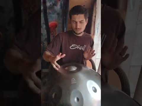 Hand Pan rhythmic improvisation session, deep beat .E Equinox
