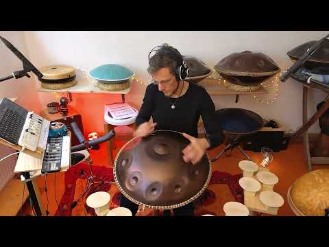 Studio session 1 on Aya D kurd 14 with basspedal/drumtrigger and footrattle