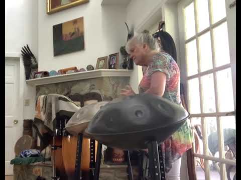 It’s aTiflis / Hamsa kind of Tuesday!  Wishing all a terrific day!   From…That Handpan Lady ..🤗🛸🎶