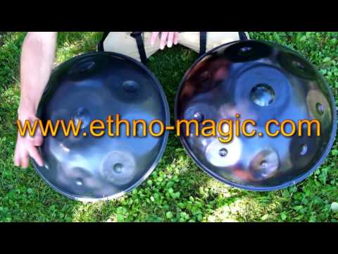 Handpan drum D minor