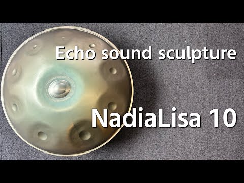【ハンドパン販売】 Echo Sound Sculpture / NadiaLisa (F Integral) 10 試奏 1