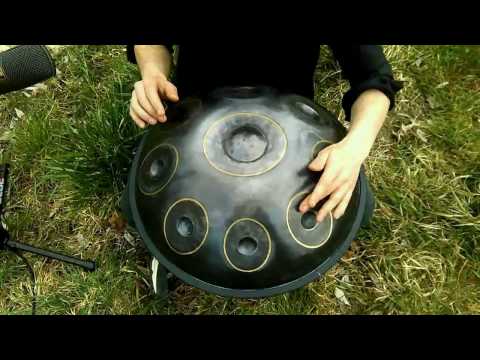 Q-Handpan - Equinox (E) G B C D E F# G B March 2017