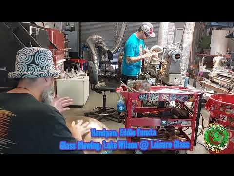 AMSR Handpan & Glassblowing w/Luke Wilson  Leisure Glass