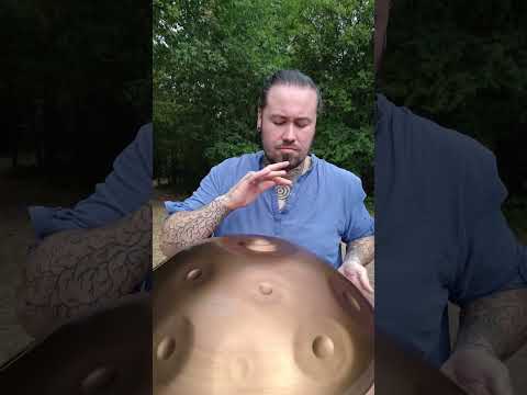 Making the new song called - water #handpan #music #frequency #enegry #spiritual