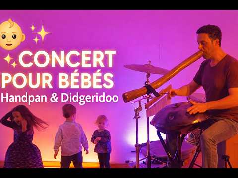 Concert magique pour parents & bébés – Handpan & Didgeridoo | Gérard Spencer