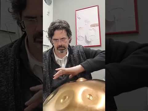 Beautiful Handpan #short by Anthony Meister on D Celtic Stainless from Bristol, U.K.