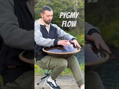 Pygmy flow | Handpan music | #shorts meditation