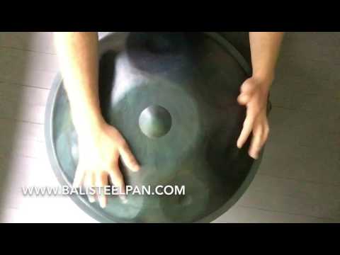 Mixo handpan. (Ketut Suda bali steel pan)