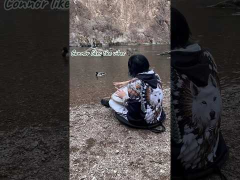 Meet Connor the Canard (duck in French) #handpan #handpanmusic #meditation #hiking