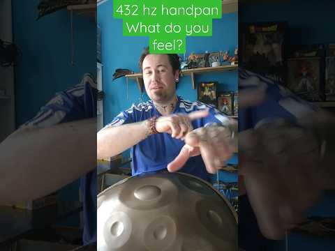 The magic 432 Hz healing hand pan. Can this sound make you feel the healing energy more #music