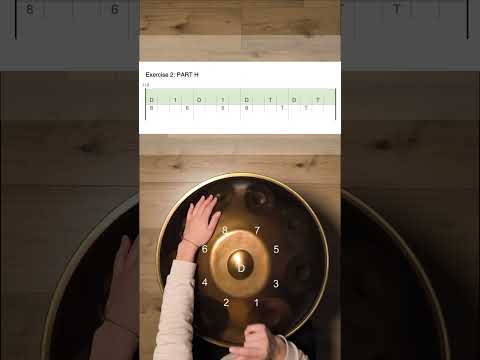 Fast Version, Handpan Tutorial, Exercise H2 for Hang Massive-Once Again, D Kurd, Kristina Savkova