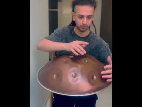 E major 16not #handpan #hangdrum stainless steel #torsepan #music #chordprogression #handpanworld
