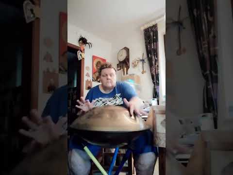 my Cenz Handpan in E Sabye stainless