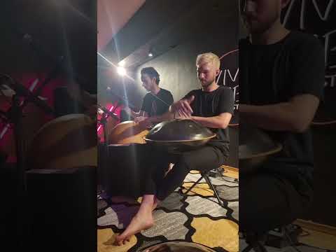relaxing music Kuba handpan f pygmy scale & Vova calabash