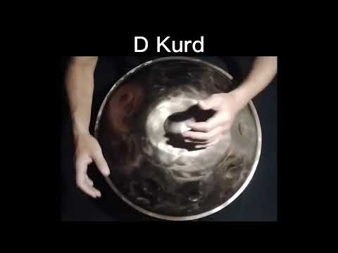 handpan D Kurd Edelstahl - Handpan Klangbeispiel für maaloupan