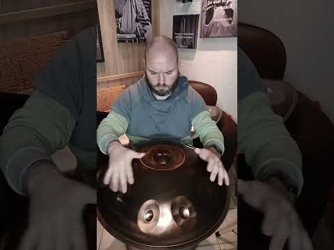 Another Khaligi D Kurd 12 by @soundsculpture-handpanshop698 #handpanmusician #handpan #groove