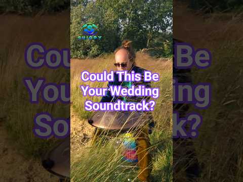 Golden Hour Handpan by the Lake. Is it your wedding music? #handpan #weddingmusic #engagement