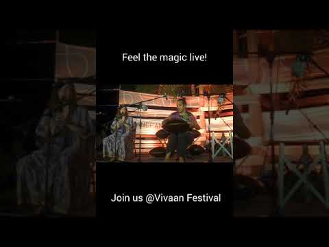 Relish the Tranquility ☺️ VIVAAN - Handpan India Festival. February 2024 ✨#shorts #shortsfeed