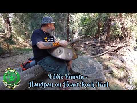 Handpan on the Heart Rock Trail, Crestline, Ca