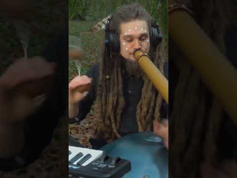 Humans Journey multitasking part  #handpan #didgeridoo #asalato