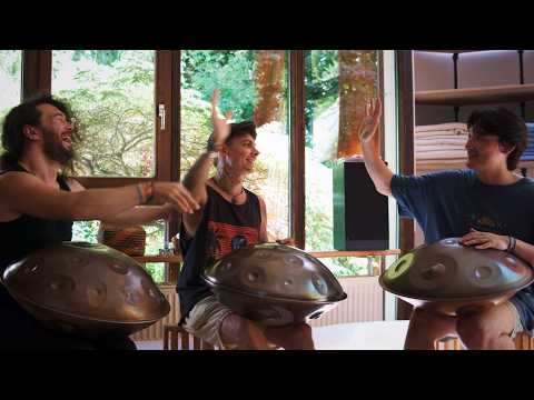 Spontaneous Serendipity Pt.2 ✨ Sound Sculpture Handpan Festival | Marcel Hutter, Yin & Richard Mawby