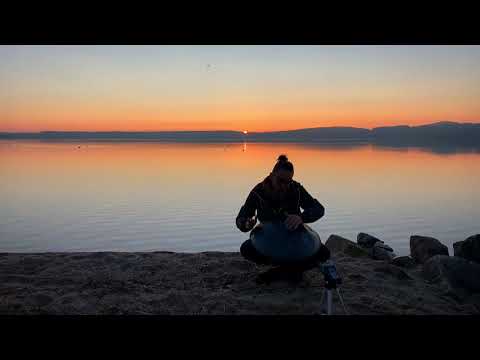 Handpan during the Sunset [handpan music]