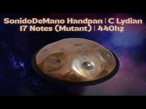 Sonido De Mano Handpan | C Lydian 17 440Hz  | Tune #1