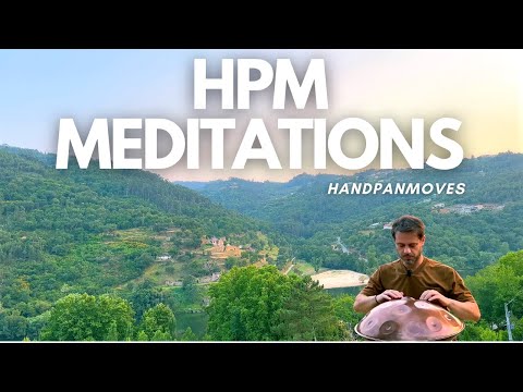 RELAXING BACKGROUND #11 | 16 min of Handpan Music | A Bucolic Escape in the Douro Valley, PORTUGAL