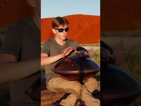 ✨ Leave your worries behind |  #handpan  #australia  #uluru
