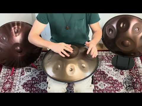 Spirit Wave Mini G Kurd 8 | Edelstahl (Stainless) | 440Hz | Scale: G/ D D# F G A A# C