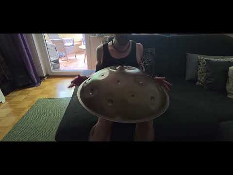 Handpan AYA Sounds F#Low Pygmy 21 Tönen