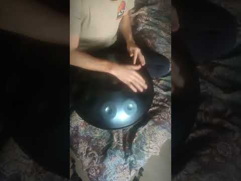 Ханг ре минор 8+1 l Handpan music d kurd stile l #shorts