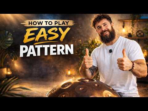 How to Sound Good on Handpan in 10 Minutes (Easy Pattern)