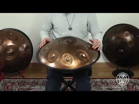Spirit Soul Handpan: D Sabye (Ashakrian) 9 | Edelstahl | 432 Hz | D/ G A B C# D E F# A