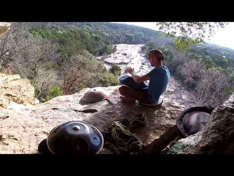 Shanti Handpan in the Austin greenbelt