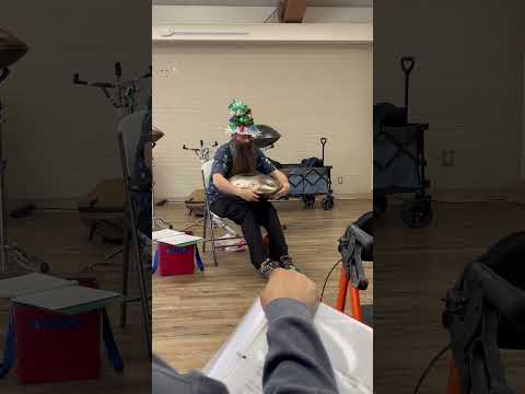 Frosty the Snowman with Kansas Christian Home βοΈπΈπ #handpan #frostythesnowman #handpandan