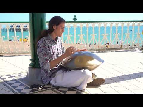 Handpan Improvisation on Brighton Beach